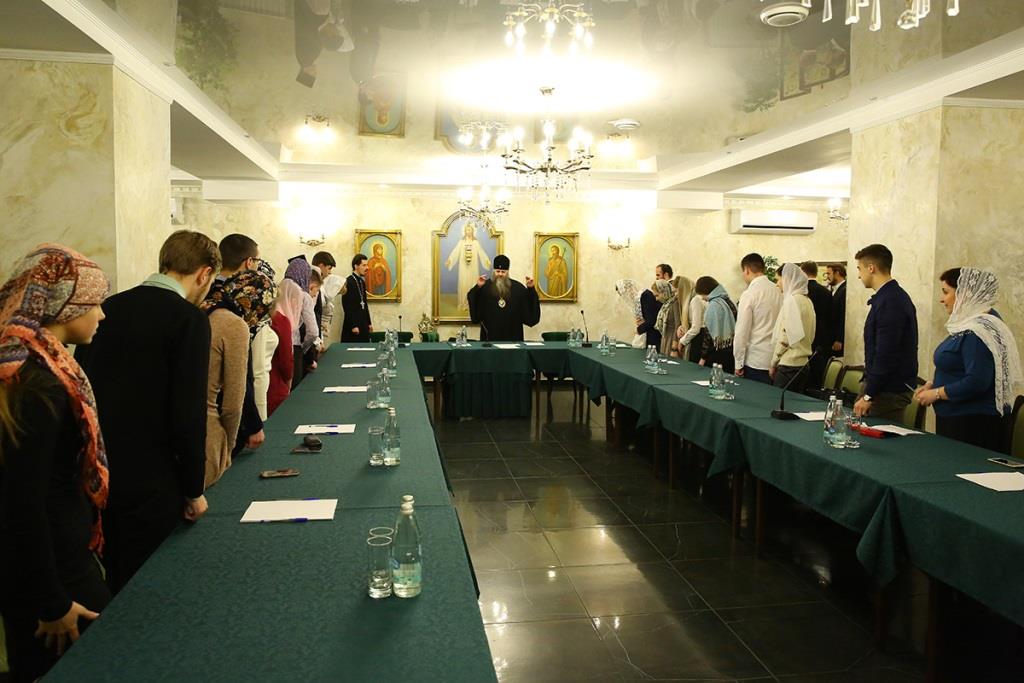 Встреча митрополита Георгия с выпускниками православных гимназий