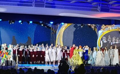 Участие в шоу «Рождество в Музыколандии» в Москве в Государственном Кремлевском Дворце