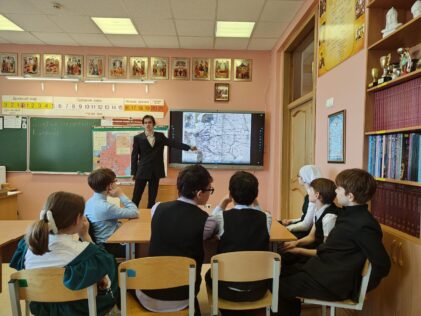 Уроки в Арзамасской православной гимназии  и православном детском саду