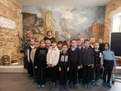 Обзорная экскурсия по музею для учащихся Дивеевской муниципальной школы
